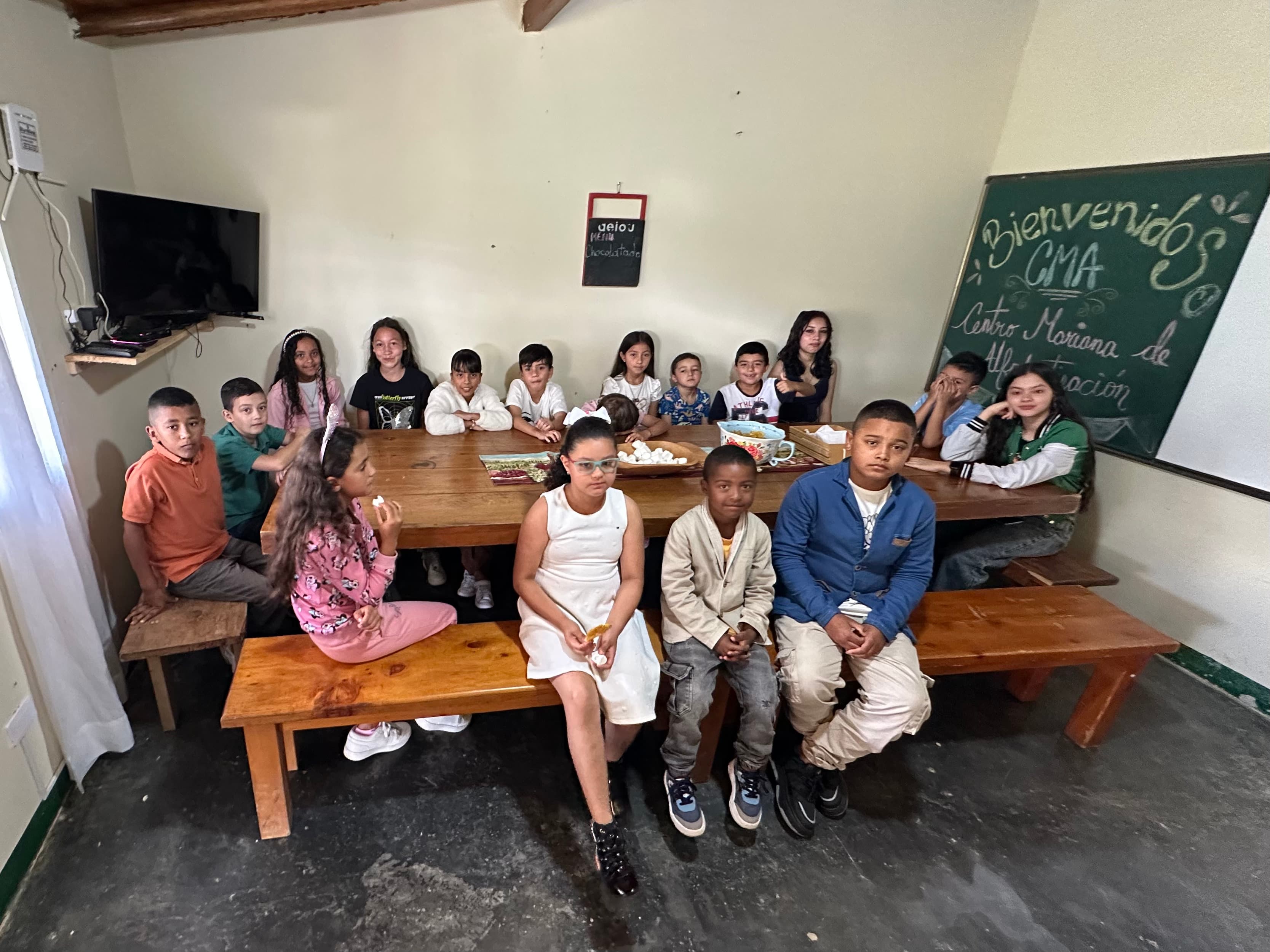 Children of the foundation at graduation